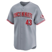 Hector Rodriguez Men's Limited Cincinnati Reds Gray Away Jersey
