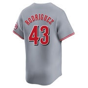 Hector Rodriguez Men's Limited Cincinnati Reds Gray Away Jersey