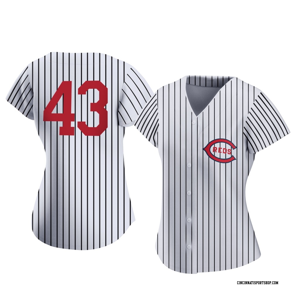 Hector Rodriguez Women's Authentic Cincinnati Reds White 2022 Field Of Dreams Jersey