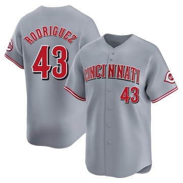 Hector Rodriguez Youth Limited Cincinnati Reds Gray Away Jersey
