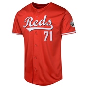 Keegan Thompson Youth Limited Cincinnati Reds Red Alternate Jersey