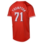 Keegan Thompson Youth Limited Cincinnati Reds Red Alternate Jersey