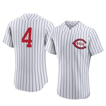 Wil Myers Men's Authentic Cincinnati Reds White 2022 Field Of Dreams Jersey